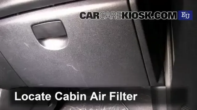 2009 Hyundai i20 Classic 1.2L 4 Cyl. Air Filter (Cabin) Replace